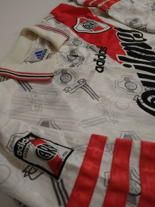 Jersey River Plate 1996/97 Adidas Long sleeve 7 Salas 3