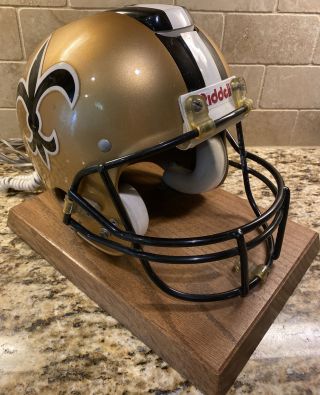 Rare Vintage Orleans Saints Full Size Football Helmet Telephone Phone Nfl