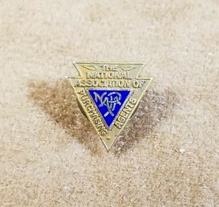 The National Association Of Purchasing Agents Vintage Enamel Pin