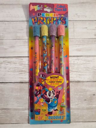Lisa Frank Pencils Prints Rubber Stamp Erasers Painter Panda Hollywood Bear