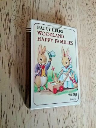 Pepys Pack Set Woodland Happy Families Playing Cards,  Box & Rules