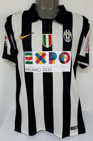 Nike Juventus Italy 2014 - 15 Morata Expo Milano M Jersey Shirt