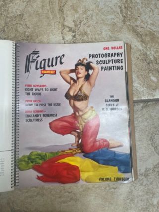 Figure Quarterly Magazines,  Cabaret,  Betty Bettie Page Girlie Pinup
