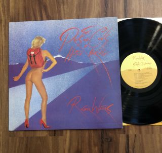 Roger Waters Pros And Cons Of Hitch Hiking Lp Orig.  ‘84 Nude Jacket