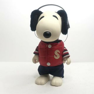 Peanuts Snoopy 1966 United Feature Syndicate Figure Determined Walkman Headphone