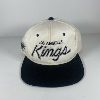 Vintage Los Angeles Kings Nhl Center Ice Sports Specialties Snapback Cap Hat