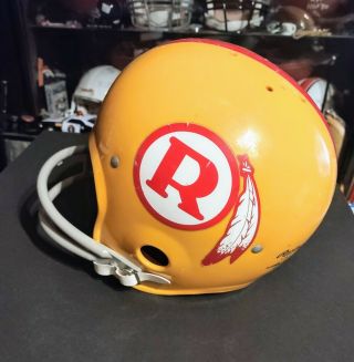 Vintage Rawlings Washington Redskins NFL 2 Bar Suspension Helmet Large HNFL - N 2