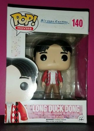 Funko Pop Movies - 16 Sixteen Candles - Long Duck Dong 140 - Vaulted Rare