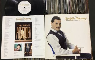Freddie Mercury: " Album ".  1992 Parlophone,  Photos Inner Sleeve.  Near Vinyl