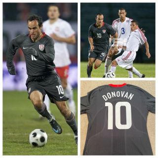 Nike Usa Soccer Jersey - Player Issue Usmnt Uswnt Us Fifa 2008 Landon Donovan Xl