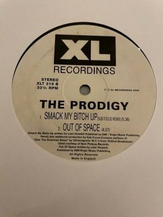 The Prodigy - Voodoo People / Out Of Space Pendulum & Sub Focus Mixes 12 " Vinyl