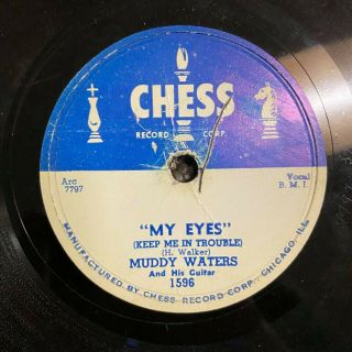 Chicago Blues 78 Muddy Waters - I Want To Be Loved Chess 1596