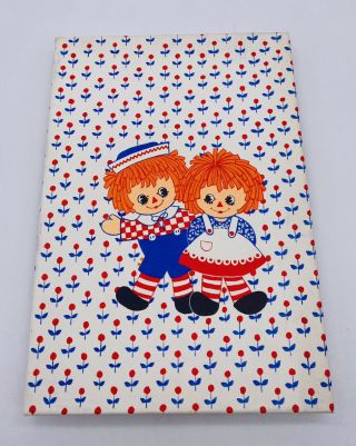 Vintage Hallmark Raggedy Ann & Andy Stationary With Seals