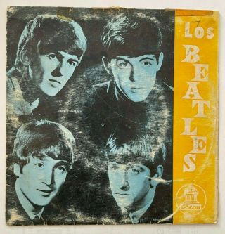 Los Beatles Rare Costa Rica // Sleeve Only