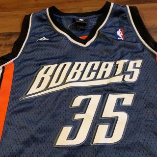 Adidas NBA Adam Morrison Charlotte Bobcats Swingman Jersey Mens Sz Medium M 3