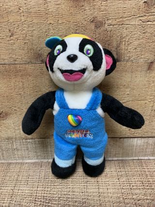 Vintage Lisa Frank Fantastic Beans Beanie Plush Panda Painter