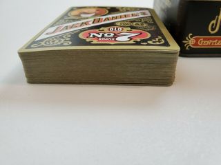 Jack Daniels Gentlemen ' s Playing Cards in Collector Tin 2 Packs 1 Open 2