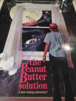 THE PEANUT BUTTER SOLUTION Movie POSTER 27 
