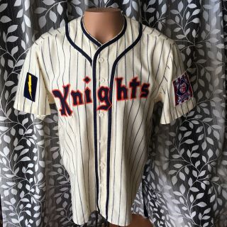 Ebbets Field Flannels Knights Wool Jersey The Natural Roy Hobbs 9 Large