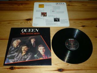 Queen - Greatest Hits Vinyl Album Record Lp 33rpm 1981 Ex,  / Near