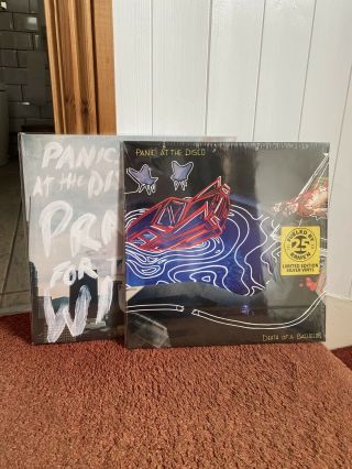 Panic At The Disco Death Of A Batchelor And Pray For The Wicked Vinyl Silver