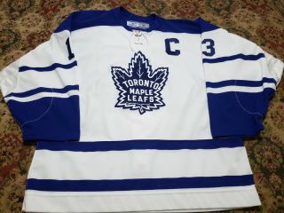 Mats Sundin Toronto Maple Leafs Captain Authentic On - Ice Size 56 Reebok Jersey.