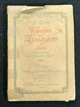 Voyager Et Passager De Jadis - Illustrations Lithographs By Maurice Leloir 1908