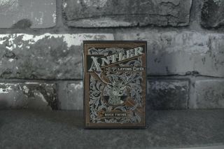 Antler Black Limited Edition Playing Cards & Dan And Dave Uspcc Deck