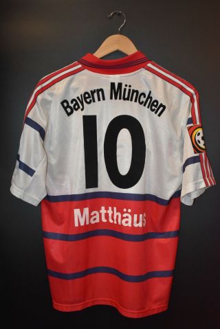 Bayern Munich Matthaus 1997 - 1998 Jersey Size M (very Good)