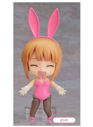 Good Smile Company Nendoroid More Dress Up Bunny Pink Body Suit Ears Figure