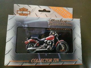 Harley - Davidson Playing Cards X 2,  Collector Tin.  Collectable 1999