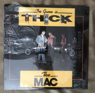 The Mac • The Game Is Thick 12” Record “ Rare “ Vallejo