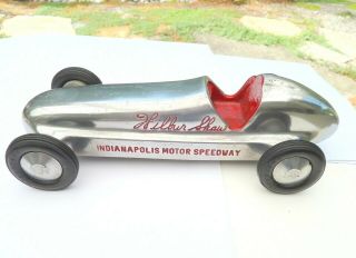 Wilbur Shaw,  1946 Aluminum Roadster Indy 500 Race Car,  Engraved,  From Bampa 1946