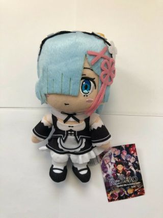 Re:zero - Rem Plush 8 ",  Officially Licensed By Great Eastern[ge53501]