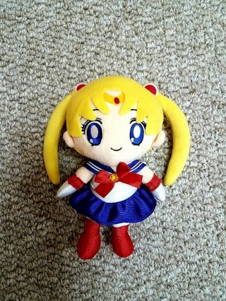 Rare Sailor Moon 20th Anniversary Bandai Plush Doll