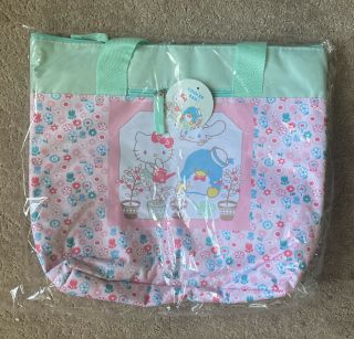Sanrio Lootcrate Hello Kitty Garden Party Lunch Cooler Bag 12” X 15”