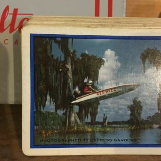 Hamilton playing cards Gee - Wizz at Cypress Gardens Wizard Outboard motor Ed Dodd 2