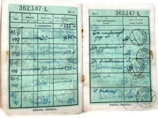 Passport PKO Kasa kolomyja Horodenka Stanislawow Ksiazechka oszczednosciowa 3