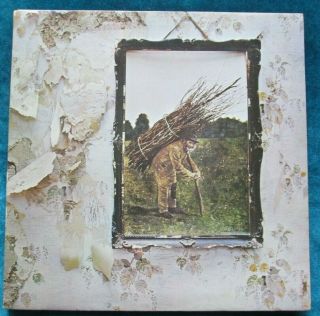 Led Zeppelin Iv Untitled Zoso Oz Atlantic Jimmy Page Robert Plant John Bonham Nm