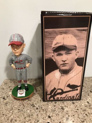 Rogers Hornsby Mlb St.  Louis Cardinals Bobblehead Hof Hall Of Fame Museum W/ Box