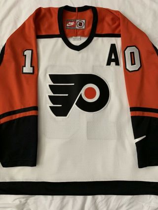Philadelphia Flyers John Leclair Nike Jersey Size 52 Xl