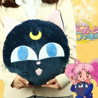 Anime Sailor Moon Luna Cat Plush Doll Cute Soft Pillow Cushion Toys Girls Gift