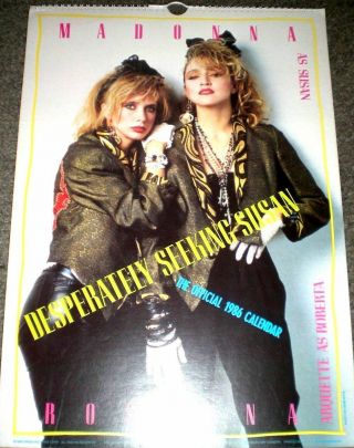 Madonna Calendar 1986 