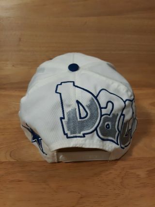 Dallas Cowboys Drew Pearson Graffiti Vintage Snapback Hat/Cap 90’s 3