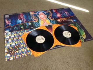 Hawkwind Space Ritual Vinyl Lp Rare Psychoriginal 1973 Fold Out Cover