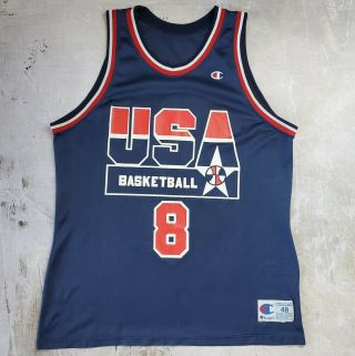 Vintage Champion Scottie Pippen 1992 Dream Team Usa Basketball Jersey (size 48)