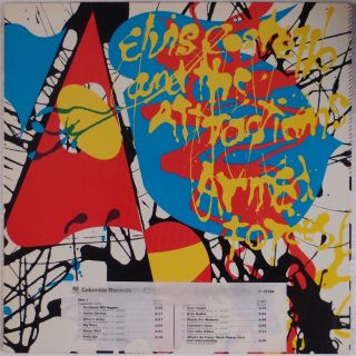 Elvis Costello & Attractions: Armed Forces Dj Promo Usa Orig Vinyl Lp Nm -