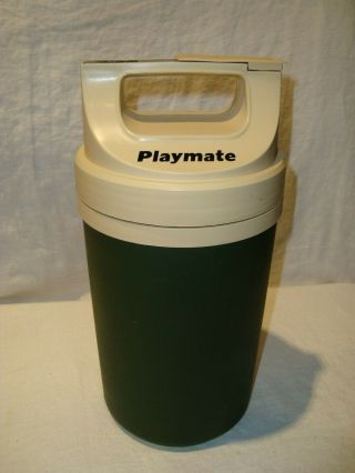 Vintage Playmate Igloo Green Half Gallon Flip Lid Spout Water Jug Thermos