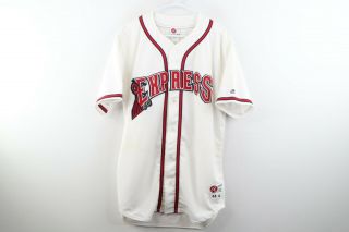 Jackie Moore Autographed Round Rock Express Minor League Baseball Game Jersey 44