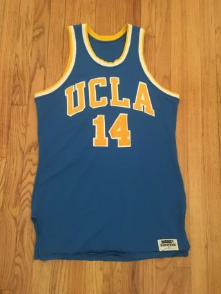 80s Ucla Sand - Knit Basketball Jersey